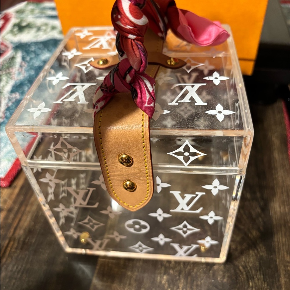 Louis Vuitton Clear Monogram Box Bag